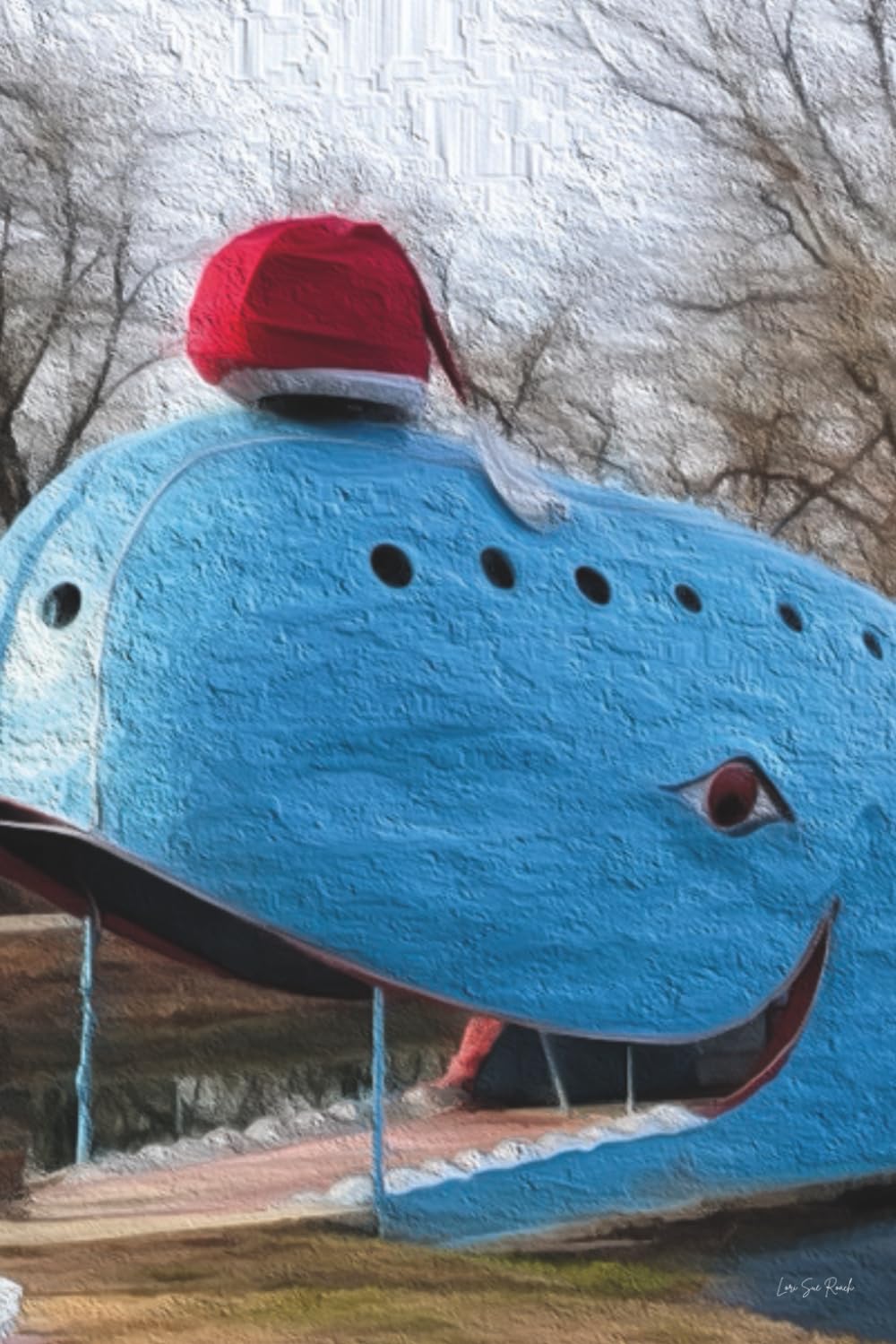 Route 66 Blue Whale #345