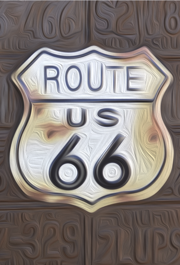 Route 66 Road Sign #336