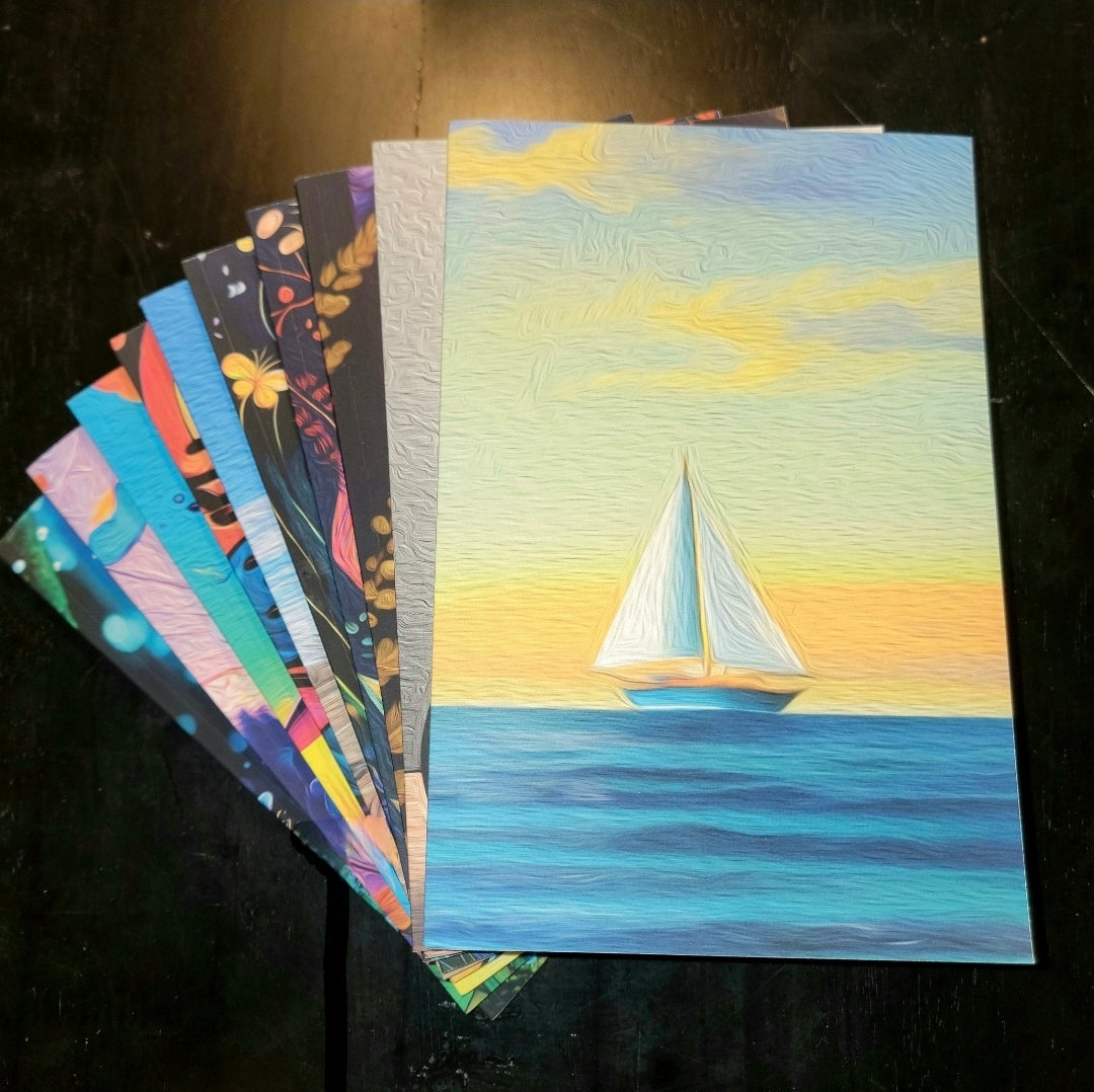 Sailboat on the Atlantic #256